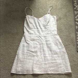 Reformation | Dresses | Reformation Holt White Linen Mini Dress 0 Linen | Poshmark Reformation | Dresses | Reformation Holt White Linen Mini Dress 0 Linen | Poshmark